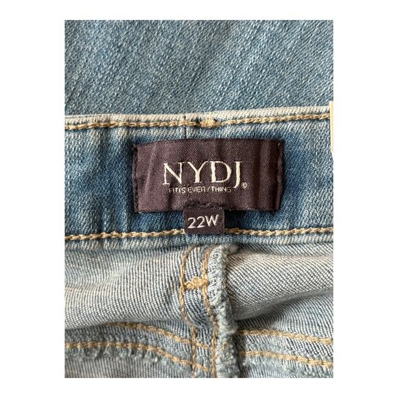 NYDJ Jeans Barbara Bootcut Brookes Blue size 22W - Picture 4 of 8